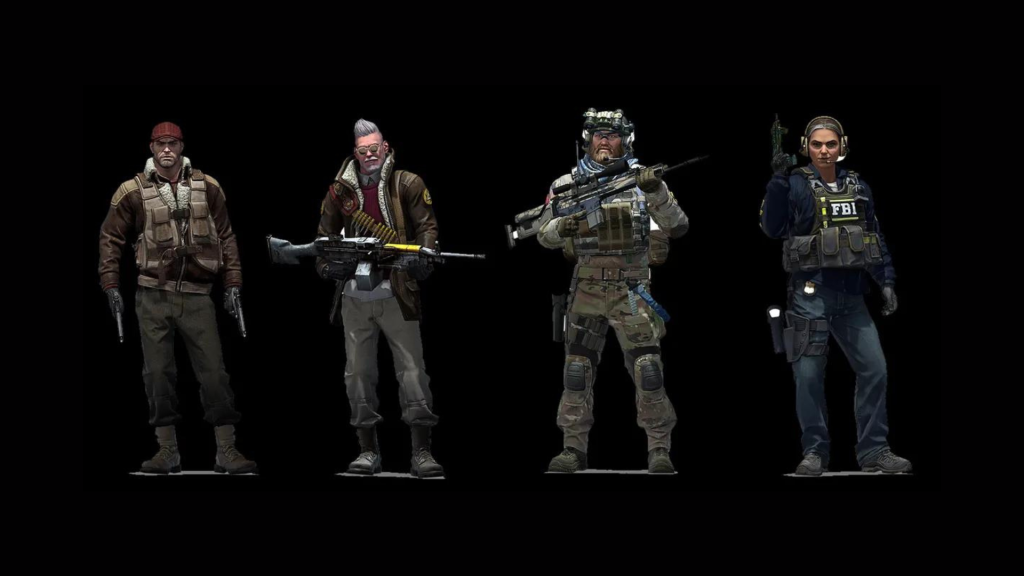 Counter Strike female character skins