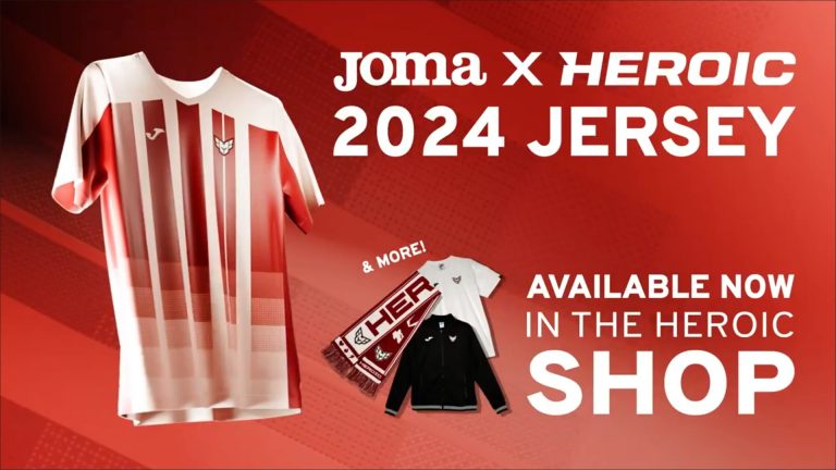 Heroic unveils apparel partnership with sportswear brand Joma