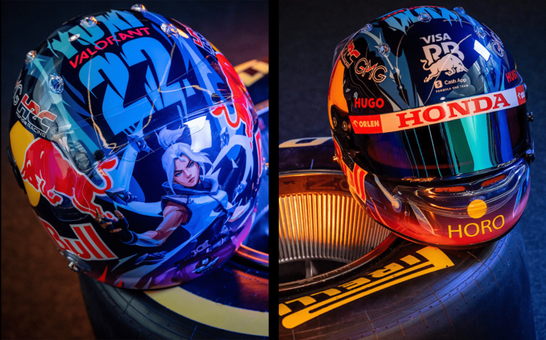 FI driver Yuki Tsunoda to wear VALORANT-themed helmet for next race