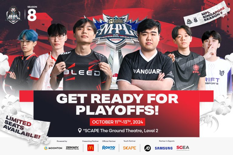 MPL Singapore Season 8 names Samsung, Singapore Esports Association and SCAPE as partners