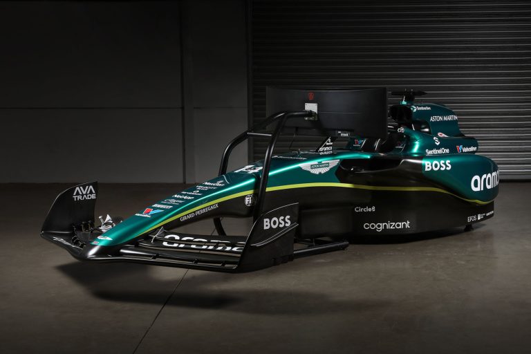 Aston Martin Aramco F1 Team launches luxury motion simulator