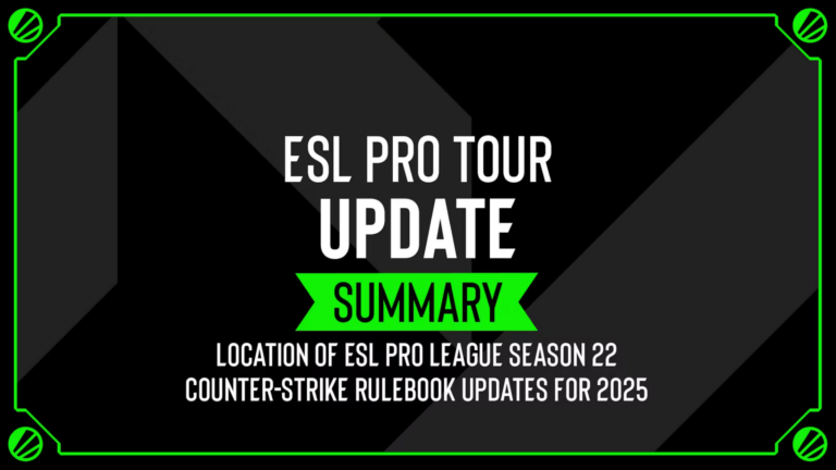 ESL Pro League Season 22 to take place in Sweden