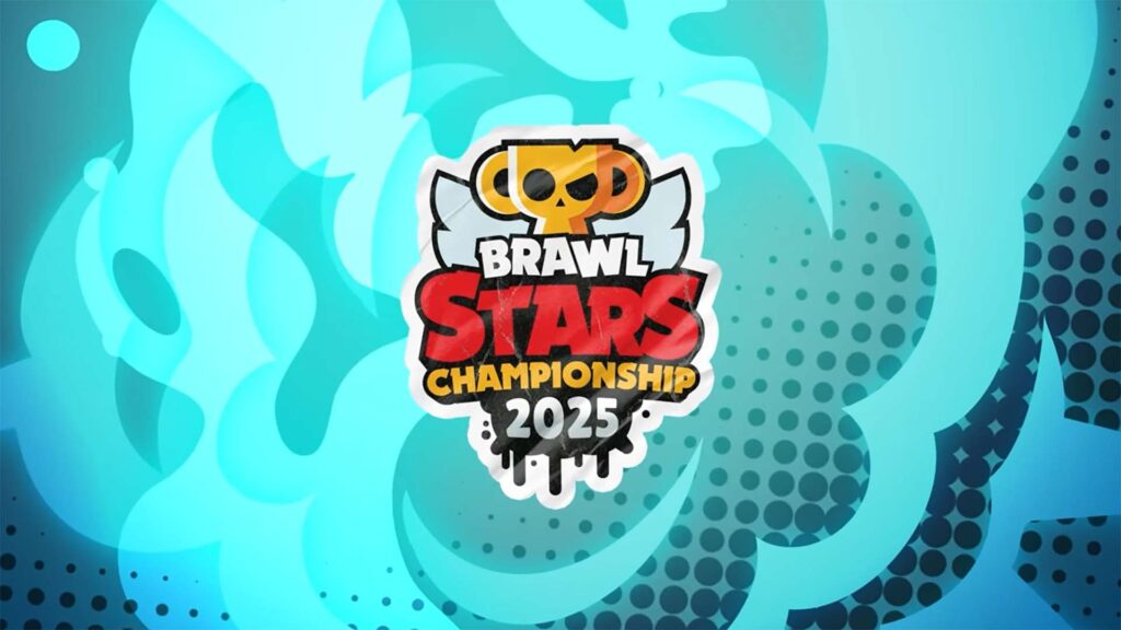 Image of Brawl Stars Championship 2025 logo on a light blue background