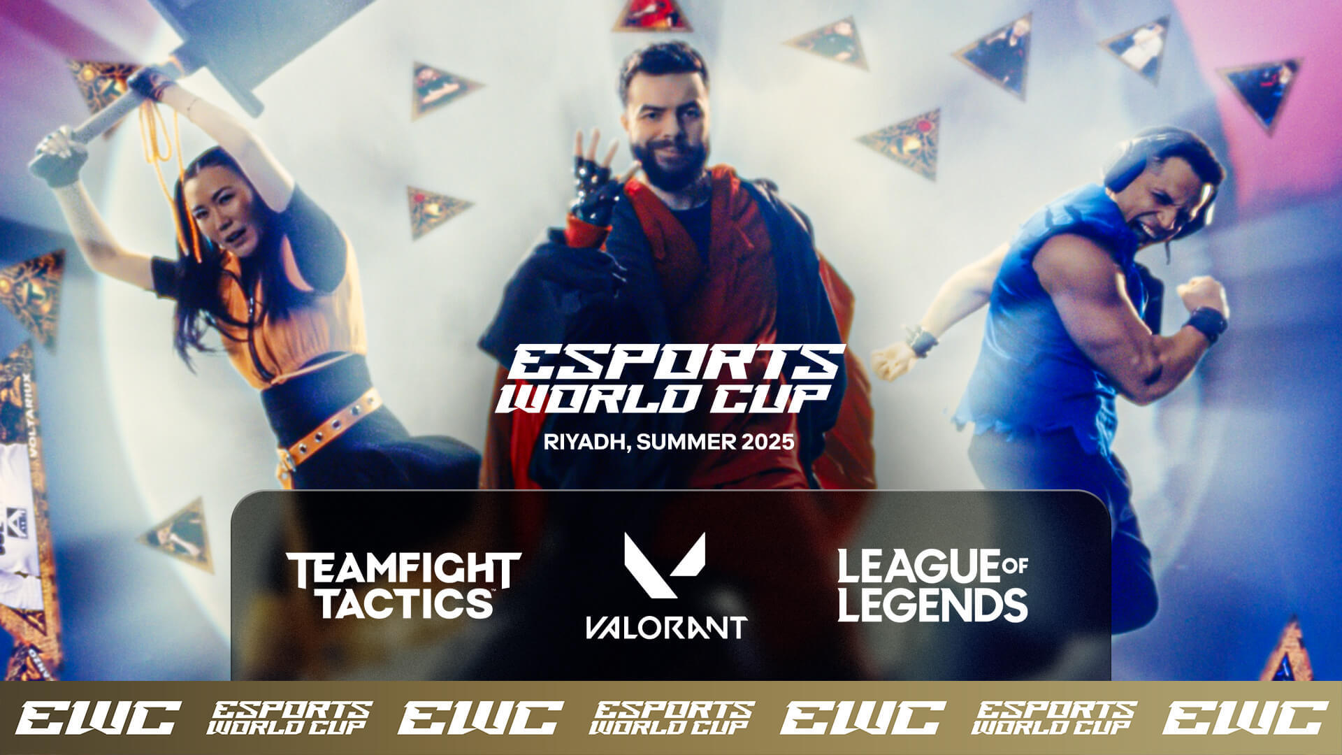 Esports World Cup partners with Riot Games, adds League of Legends, VALORANT and TFT to EWC