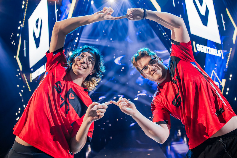 Sentinels at VALORANT Champions Seoul Playoffs
