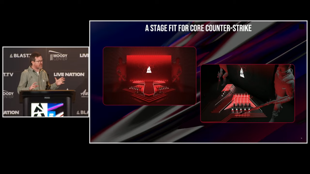 BLAST CS2 Austin Major launch event