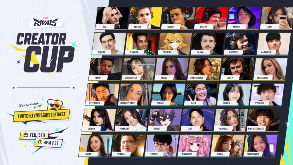 Marvel Rivals Creator Cup