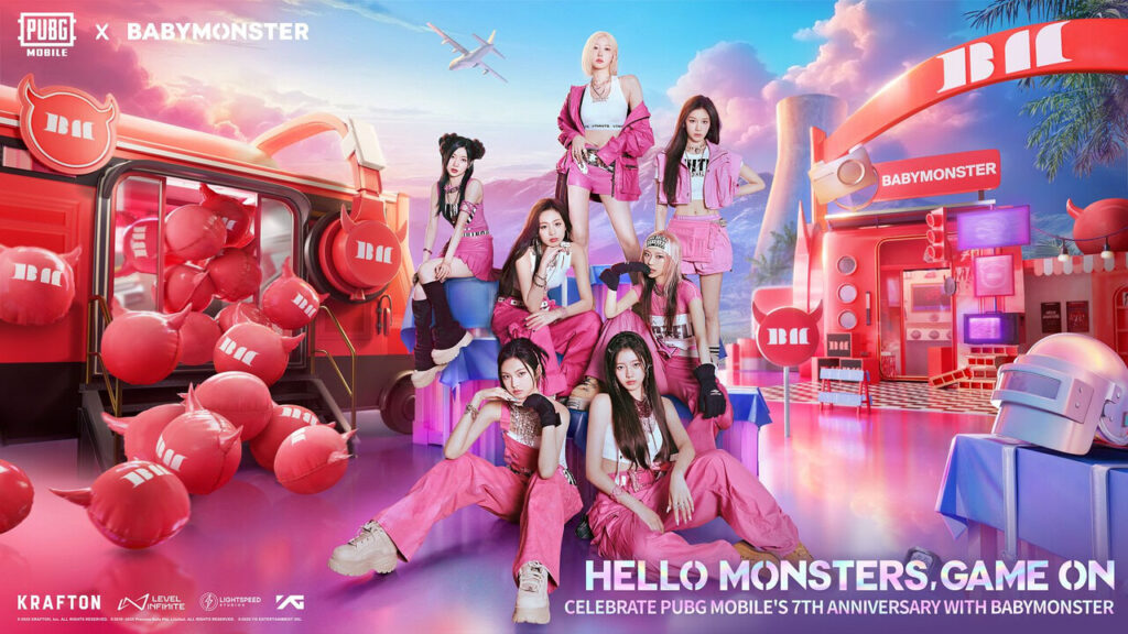 PUBG Mobile teams up with K-pop group BABYMONSTER