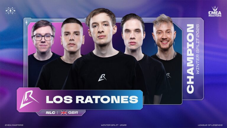 Los Ratones win EMEA Masters 2025 and break viewership record