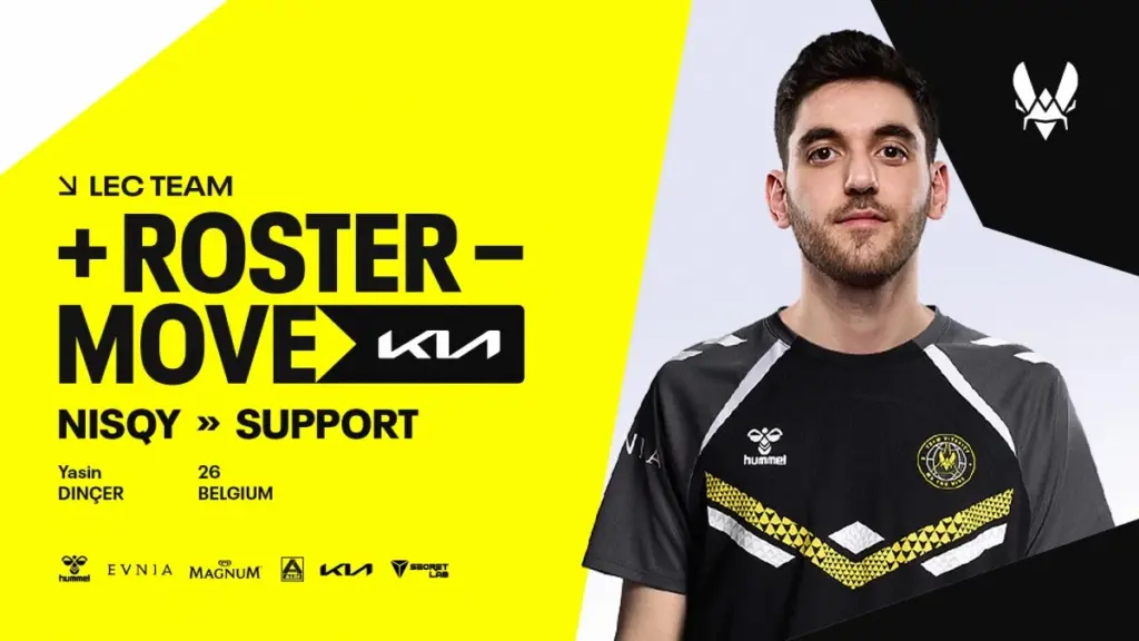 lec spring split 2025 roster moves nisqy team vitality
