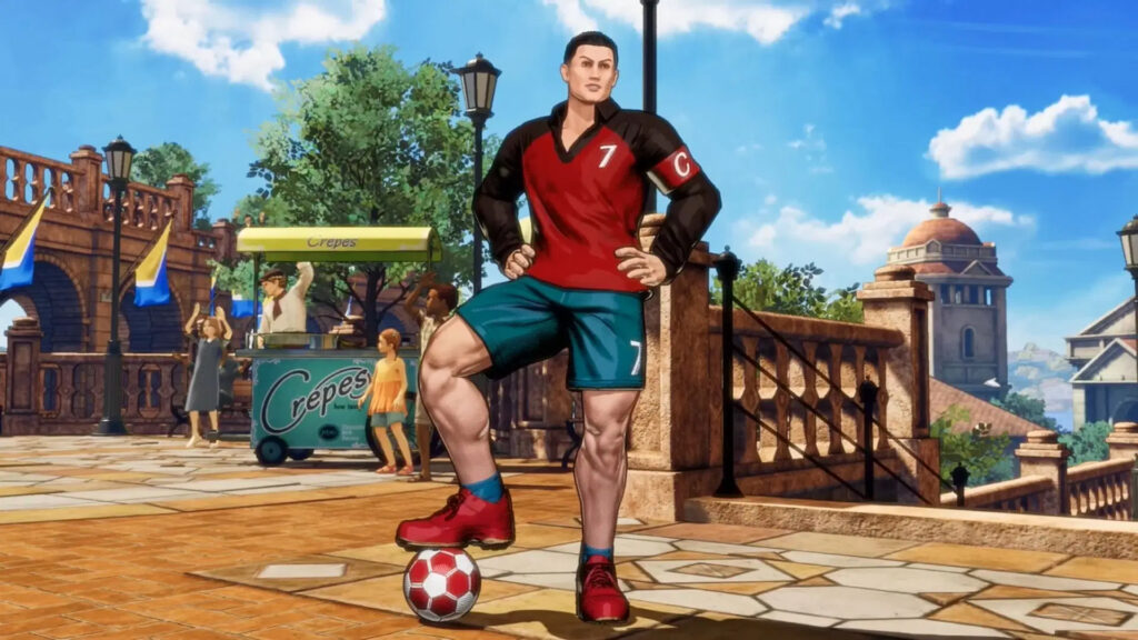 Image of Cristiano Ronaldo in FATAL FURY: City of the Wolves