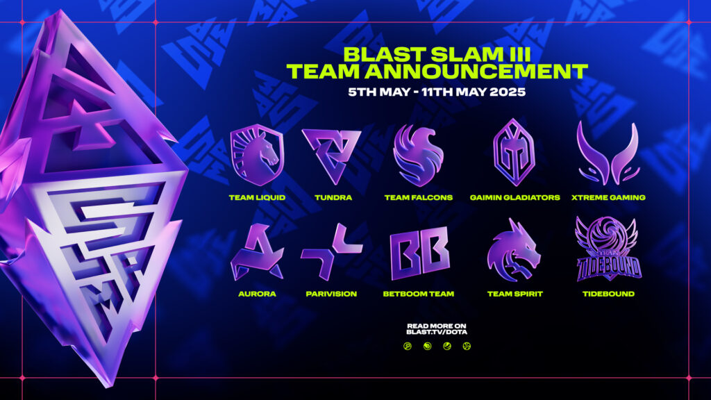BLAST Slam III 2025 Invited Teams