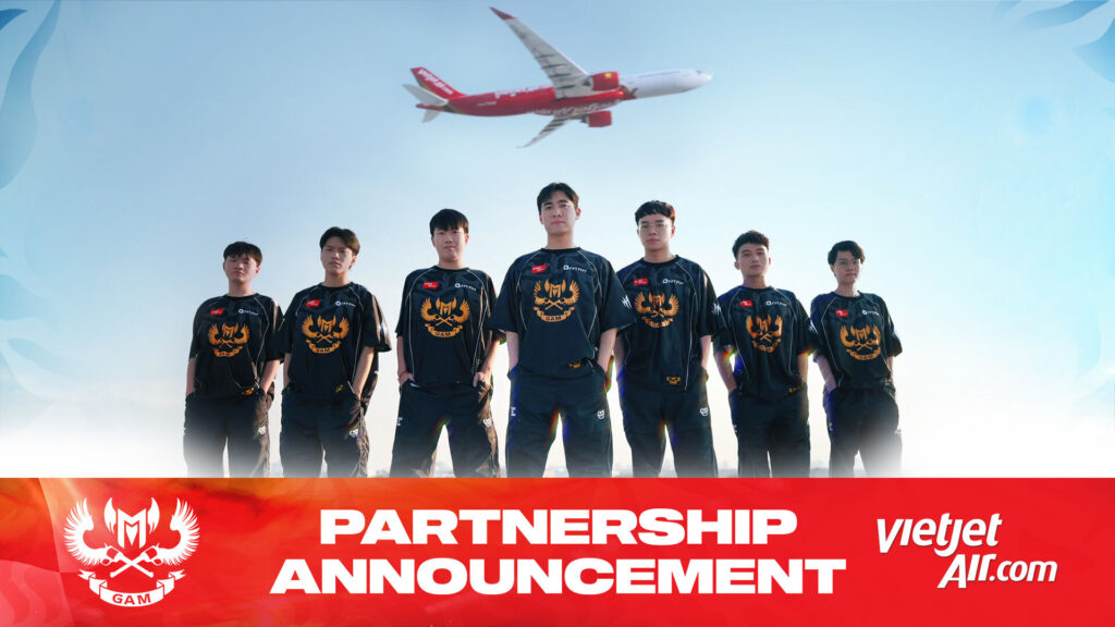 VietJet becomes official partner for GAM Esports