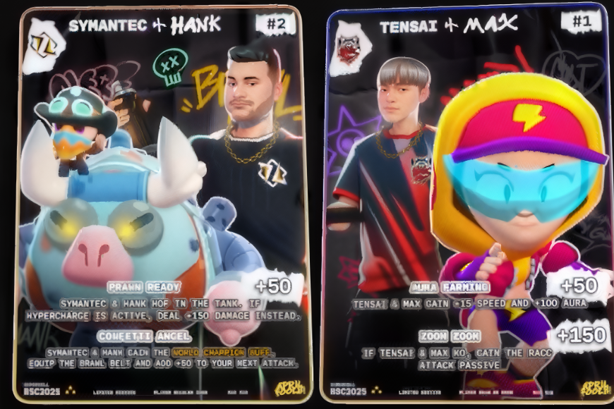 Brawl Stars Esports cards 2025 April Fools