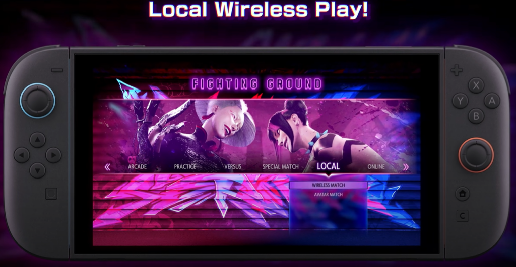 Street Fighter 6 Nintendo Switch 2 Local Wireless Play 2025