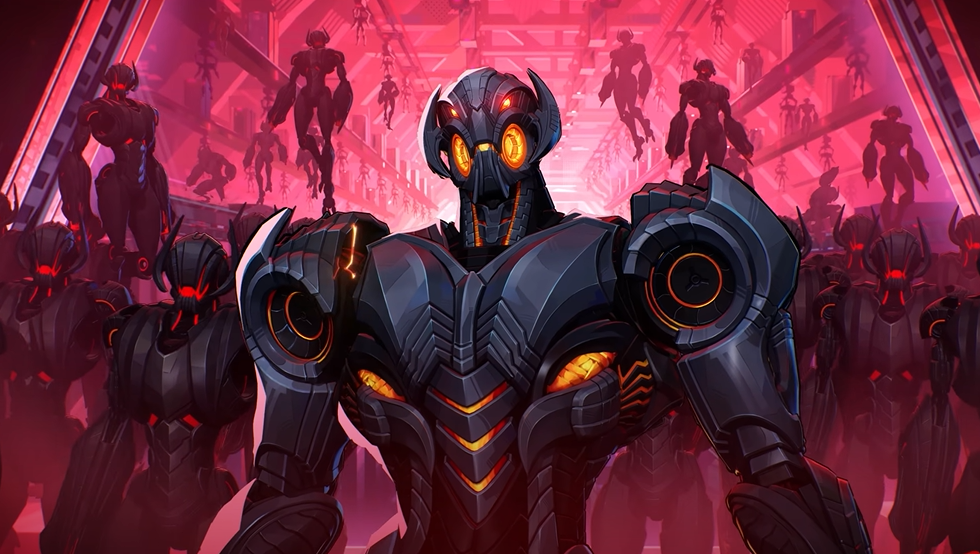 Marvel Rivals Ultron and army from Season 2: Hellfire Gala trailer