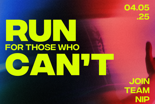 Red Bull Wings FOr Life World Run graphic featuring Ninjas in Pyjamas
