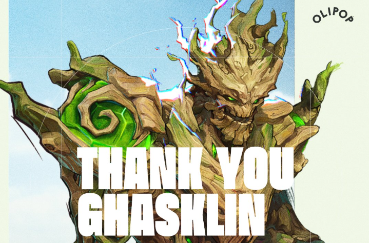 FlyQuest Groot title card for Ghasklin departure 2025