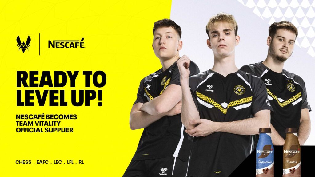 Team Vitality x NESCAFÉ LATTE: Fueling Esports Excellence in 2025