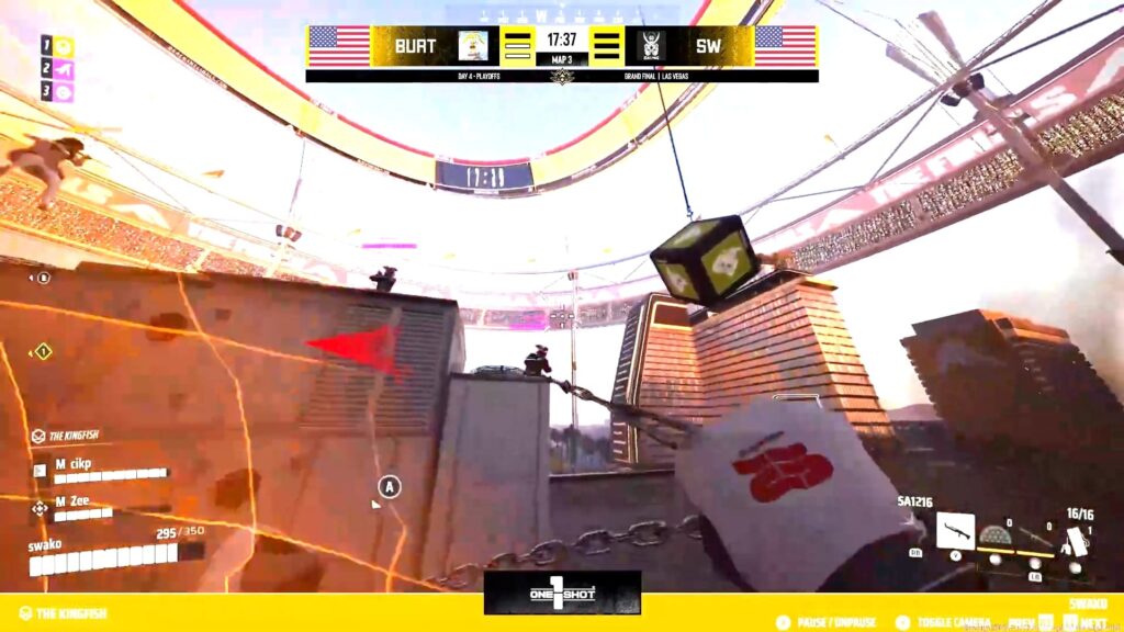 A screenshot from the game The Finals.