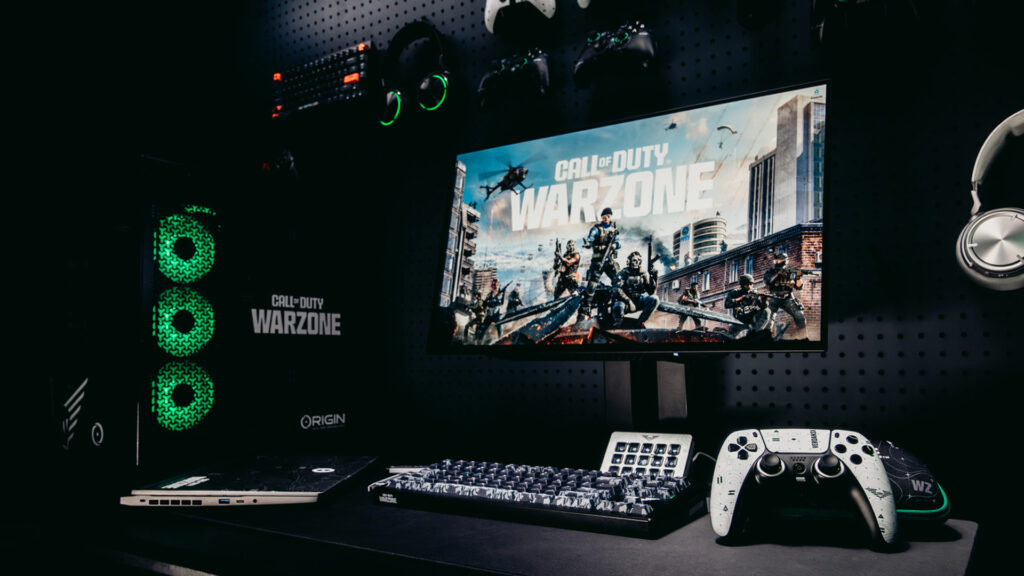 Image of Corsair Call of Duty: Warzone-themed collection of peripherals