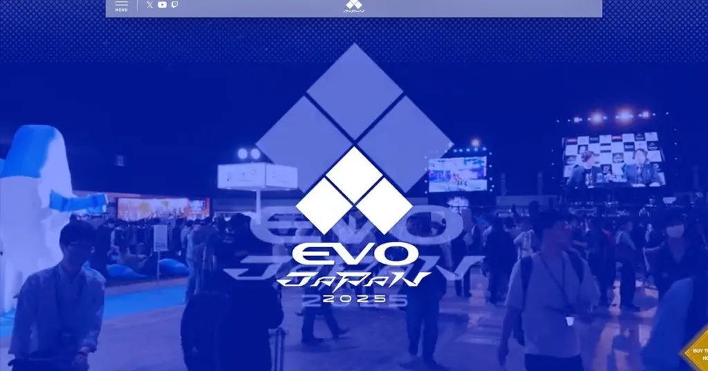 evo japan 2025 logo