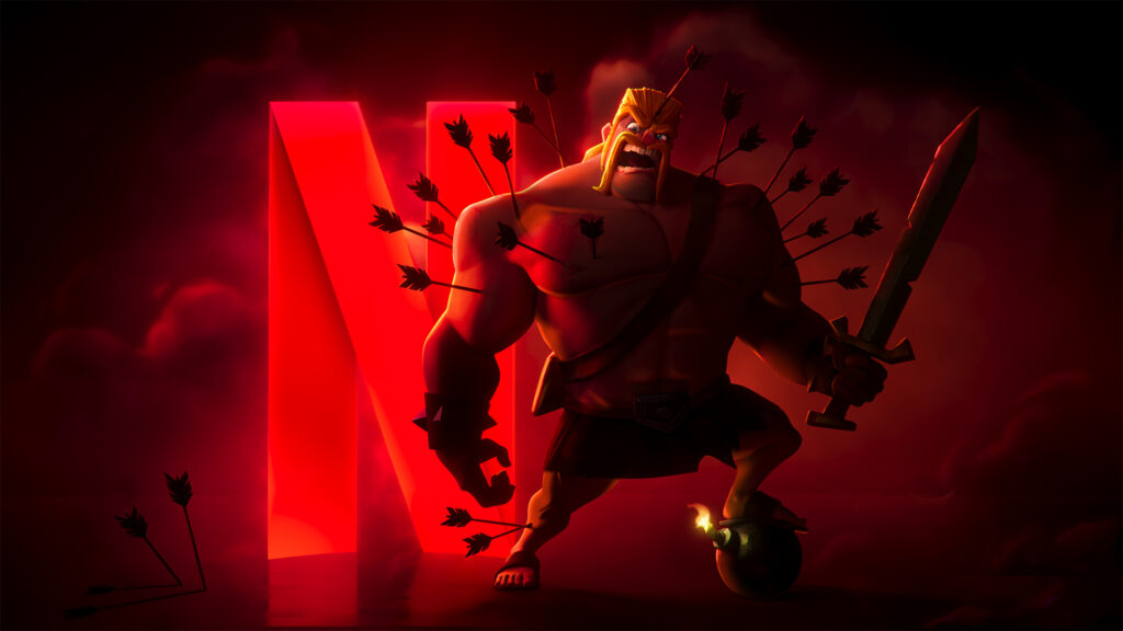 Clash of Clans Netflix show key art