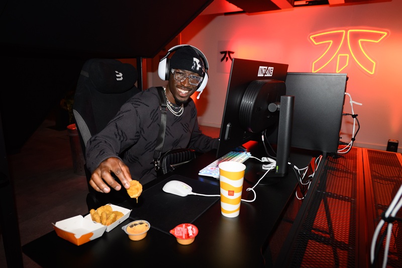 Deji Adeniyi and Sandro Farmhouse join McDonald’s UK as they link up with FNATIC