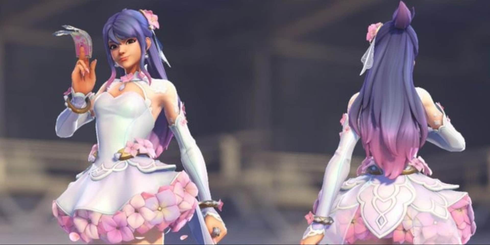 Hydrangea skin for Kiriko