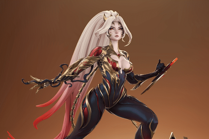 League of Legends Kai'Sa statue
