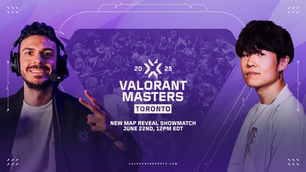 Disguised Toast vs tarik VALORANT Masters Toronto showmatch for new map reveal
