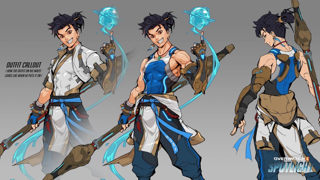 Overwatch 2 Season 18 Wuyang character concept art