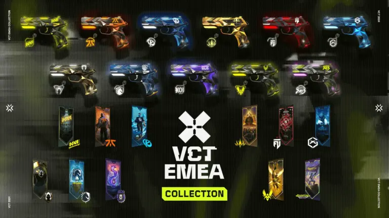 VALORANT reveals the top selling VCT Team Capsules so far