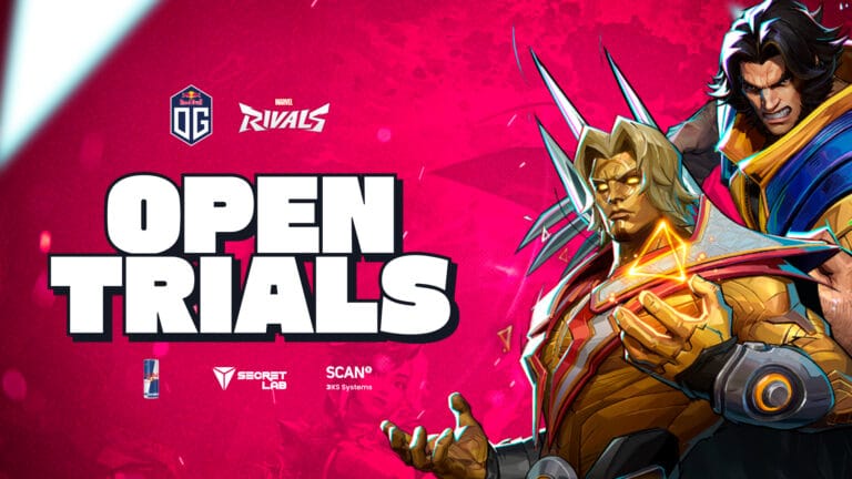 OG Esports opens public trials for Marvel Rivals team