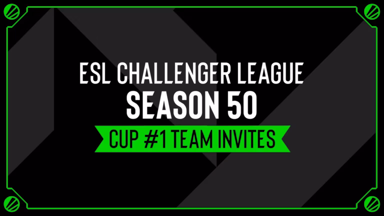 All teams invited to ESL Challengers League Season 50 Cup #1