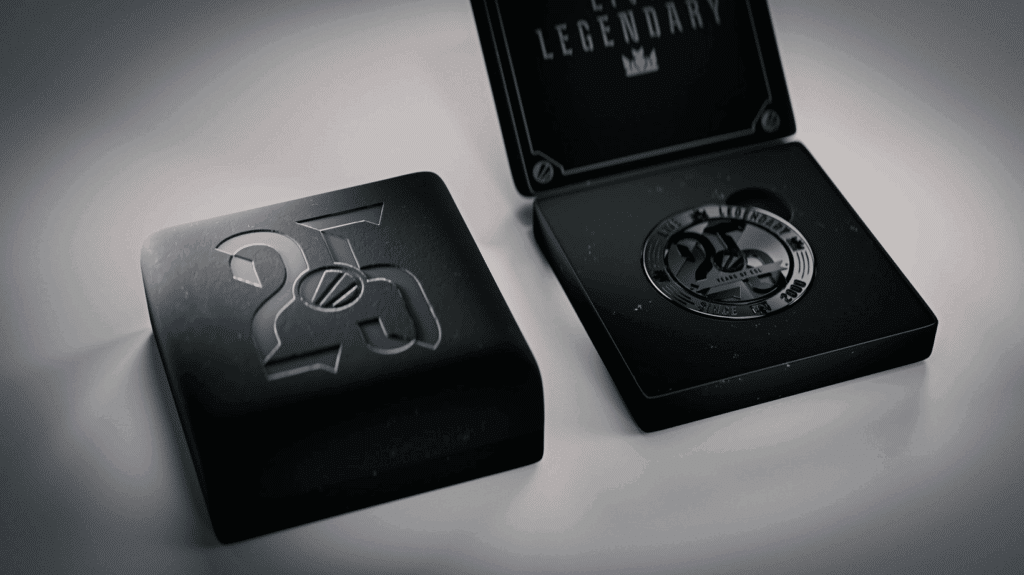 ESL 25th anniversary coin