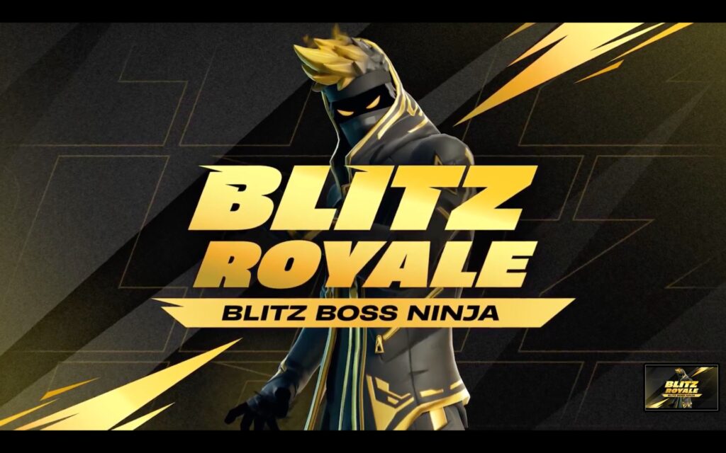 Fortnite Ninja Blitz Royale update