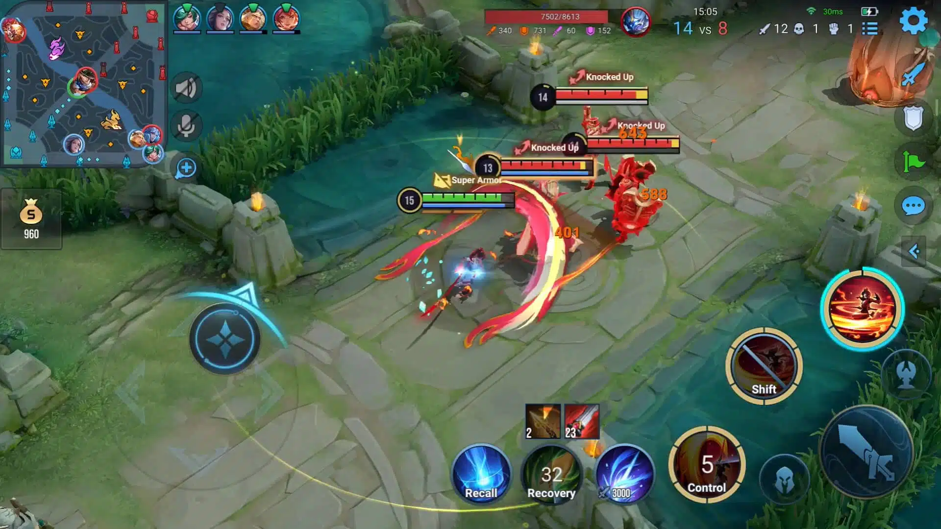 Honor of Kings gameplay