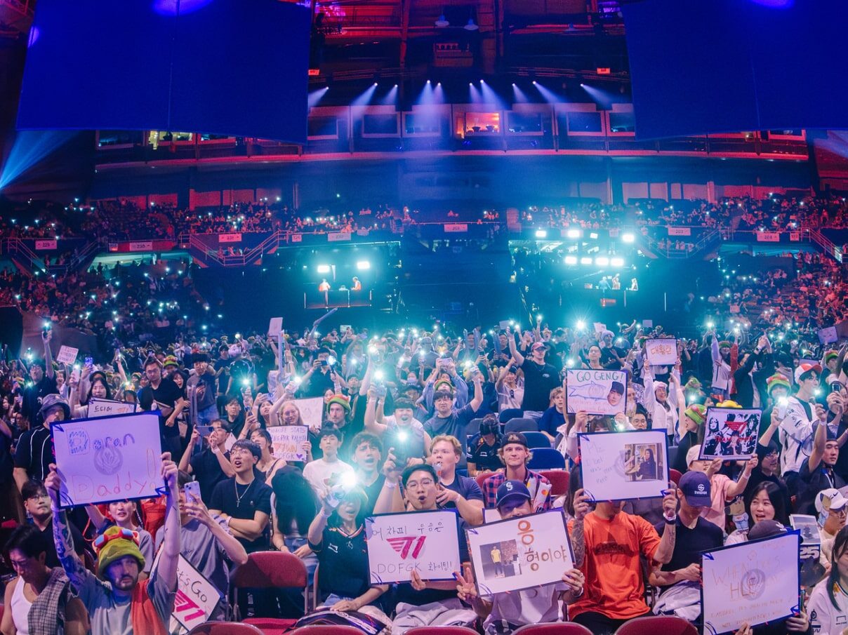 MSI 2025 fans T1 vs GenG
