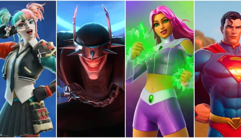 All DC skins in Fortnite (so far) and how to get them
