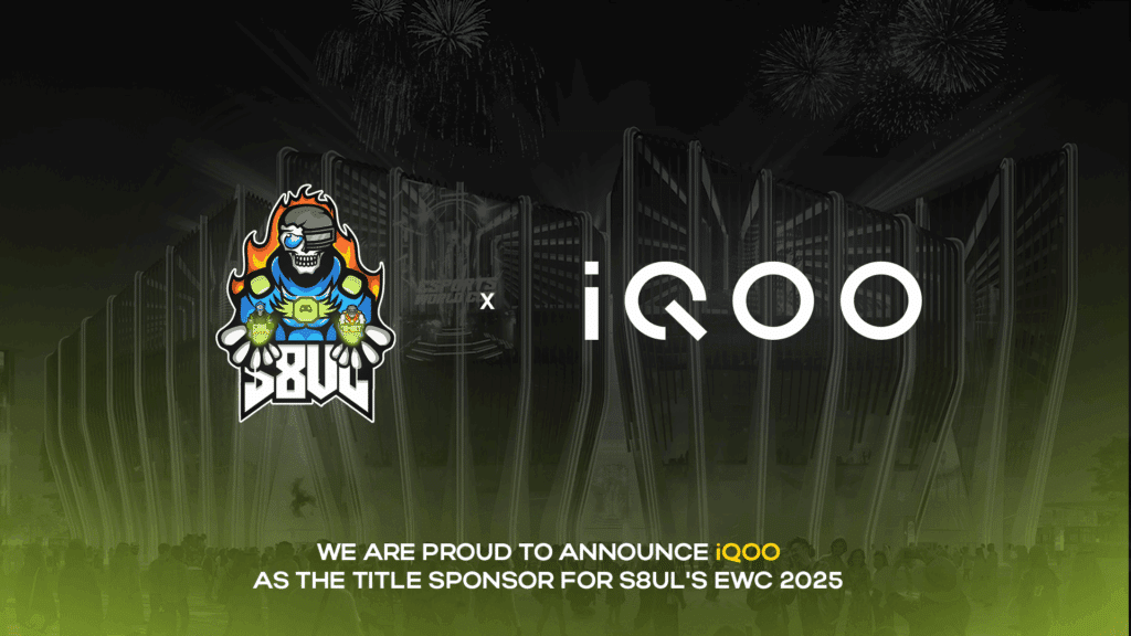 S8UL and iQOO title sponsorship for EWC 2025