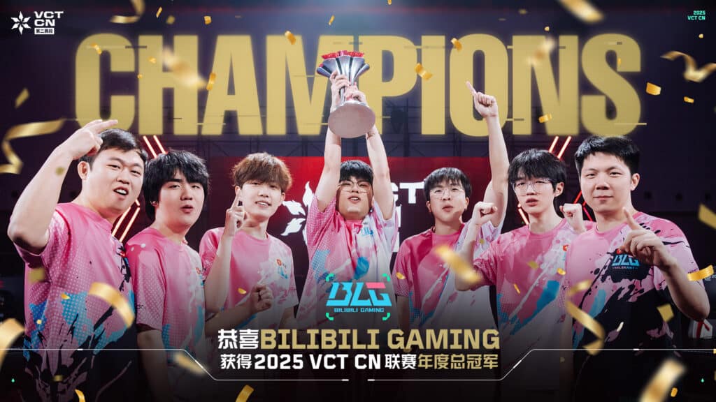 Bilibili Gaming VCT China Stage 2 champion
