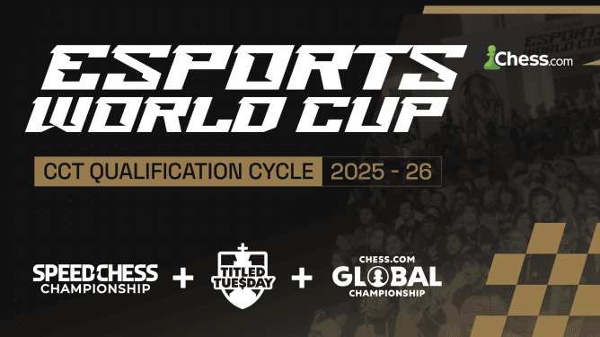Chess.com expands Esports World Cup ecosystem for 2026