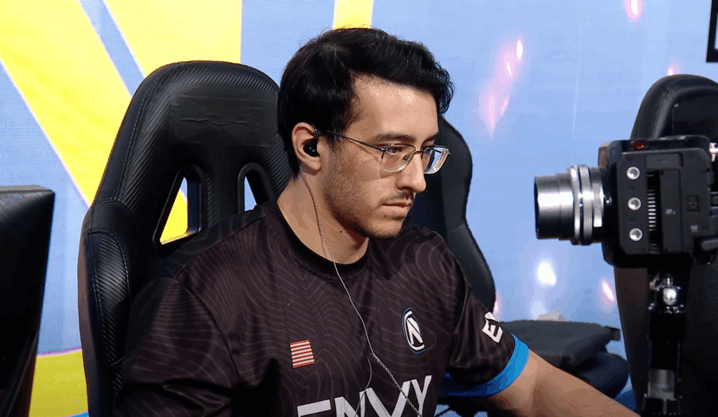 Colin 'Colluge' Arai competing for ENVY during Marvel Rivals Ignite Mid Season Finals day four 2025