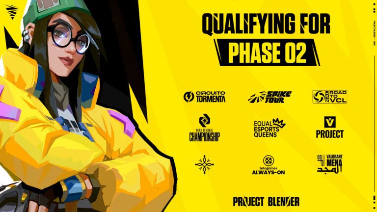 Which tournaments offer direct qualification to VALORANT’s Project Blender Phase 2?