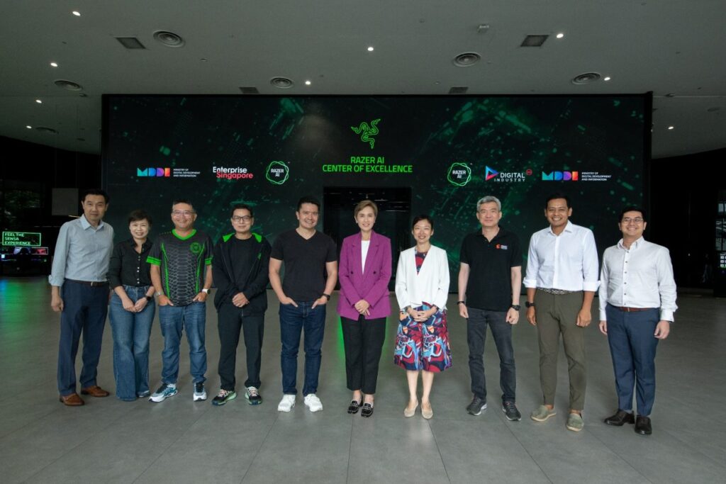 Razer leadership at AI centre of excellence in Singapore