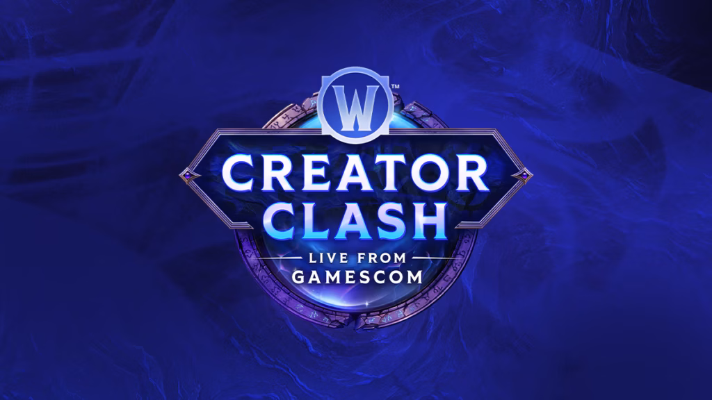 World of Warcraft Creator Clash event at Gamescom 2025 graphic