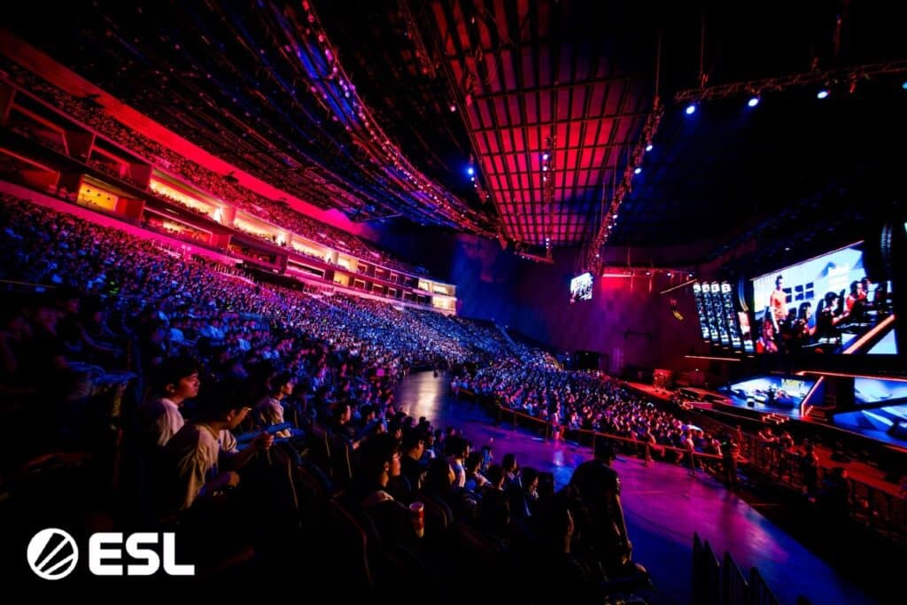 Image of IEM Chengdu 2024 with crowd watching stage showing Counter-Strike