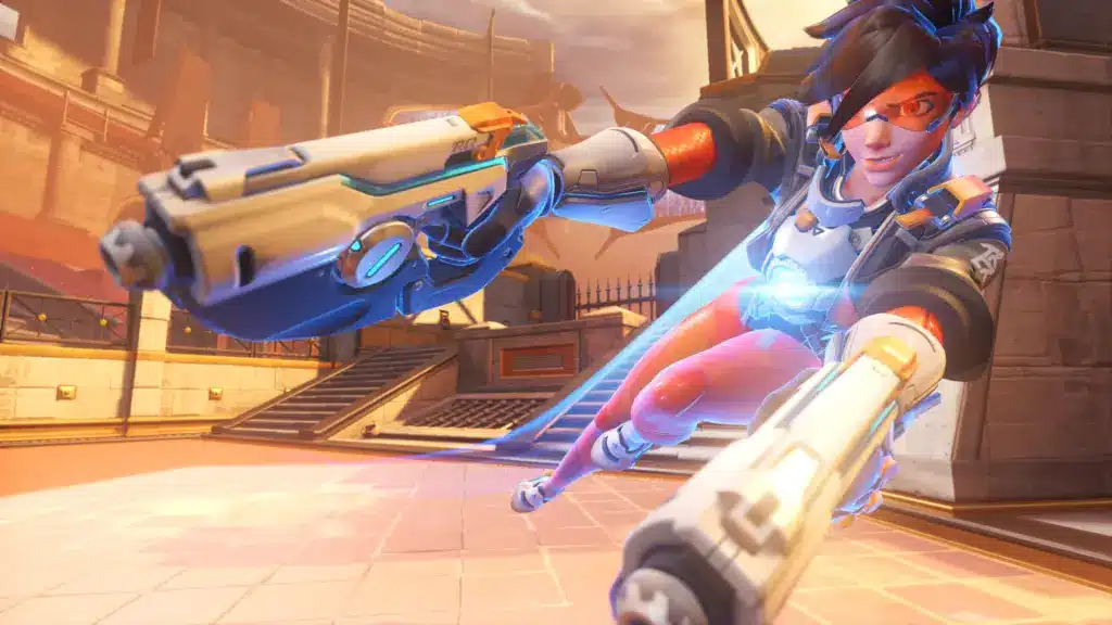 Stadium update featuring Tracer mvp animation