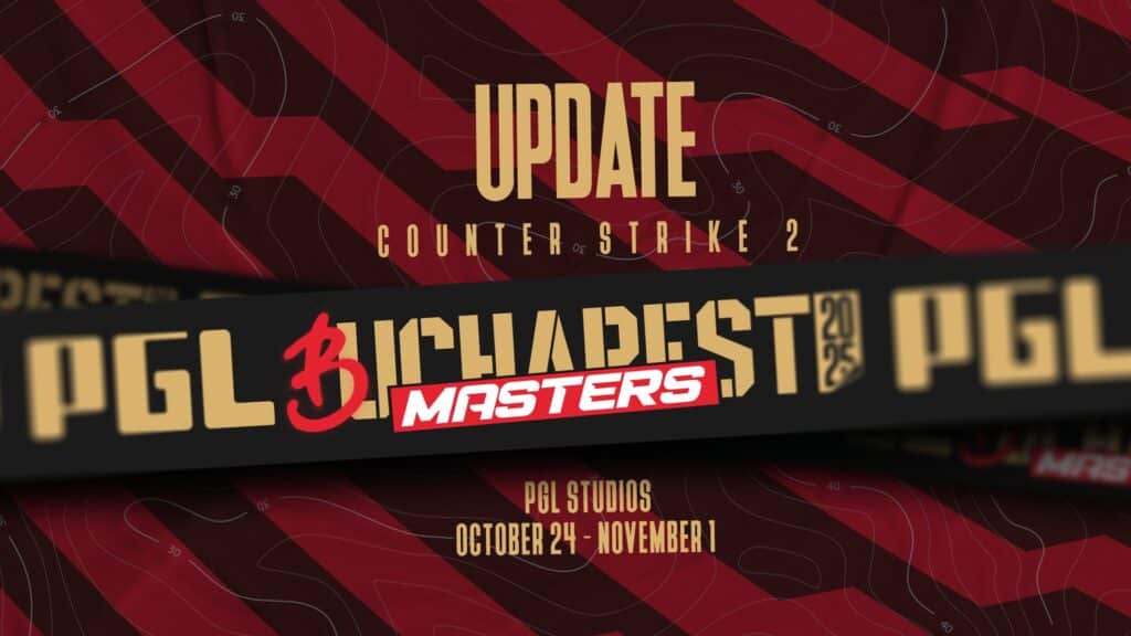 PGL Masters Bucharest Counter-Strike 2 update logo